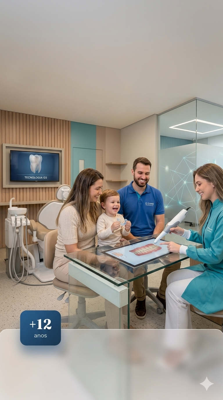 Atendimento odontológico para famílias